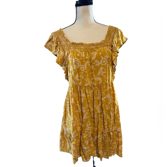 Jamie‎ & Layla Yellow Floral Dress – Petite Small - Picture 2 of 5
